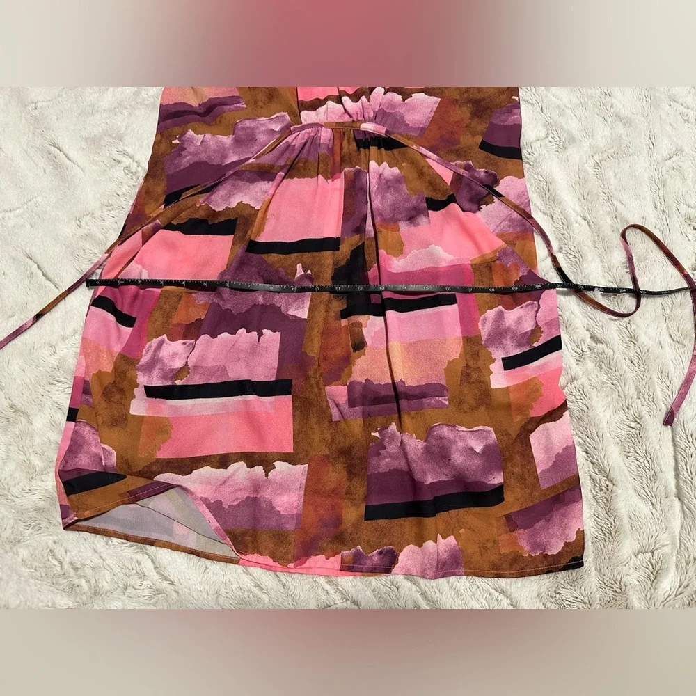 Bar III Pink and Brown Midi Dress - Picture 10 of 10